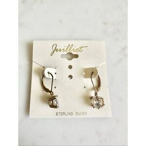 Juilliet dangle earrings - sterling silver